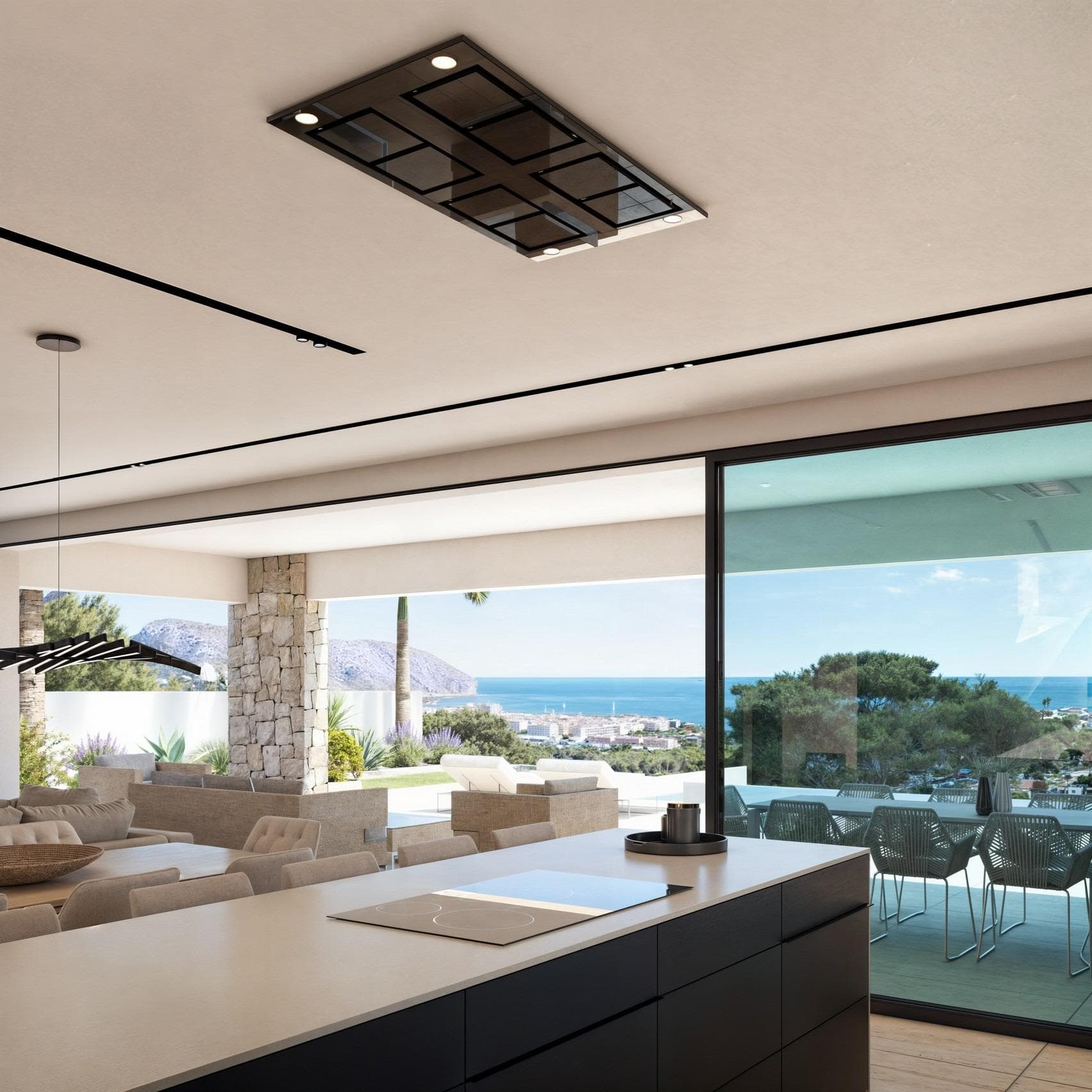 Luxuriöse Villa mit 4 Schlafzimmern, privatem Pool und Meerblick in Moraira Erstklassige L Vorschau 5