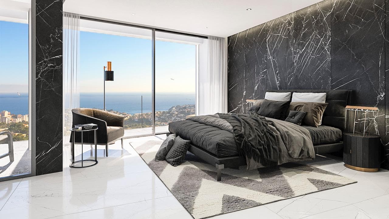 Luxuriöse Villa mit 4 Schlafzimmern, privatem Pool und spektakulärem Meerblick in Calpe Da Vorschau 5