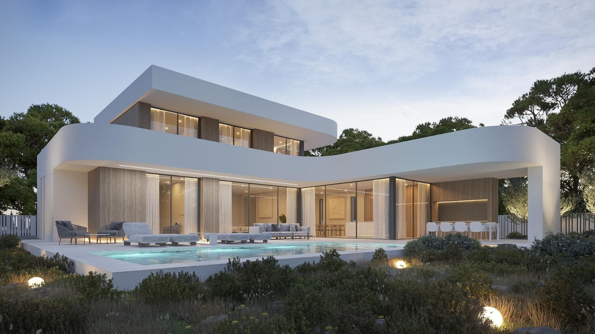 Luxuriöse Villa mit 4 Schlafzimmern in Moraira-Teulada zu verkaufen Entdecken Sie ein atem