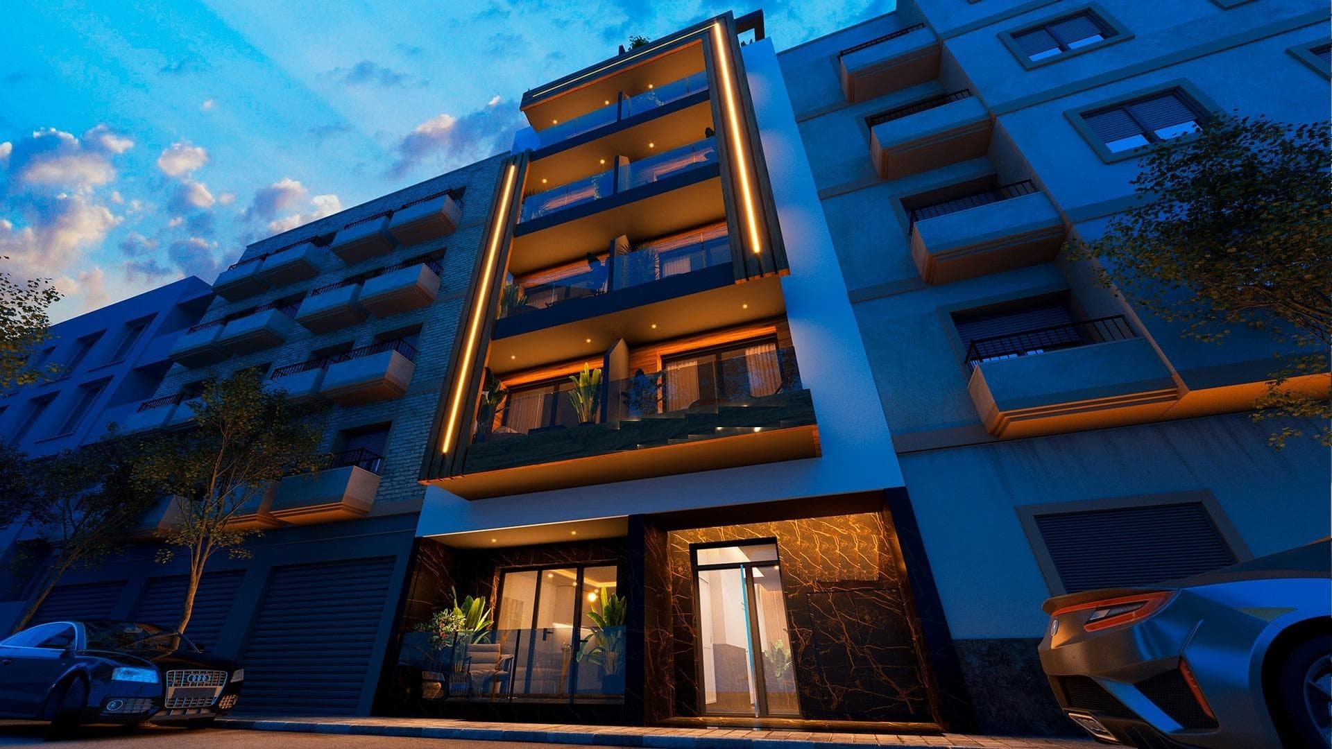 2-Zimmer-Wohnung zu verkaufen, nur 250 Meter vom Strand (La Playa del Cura) in Torrevieja 