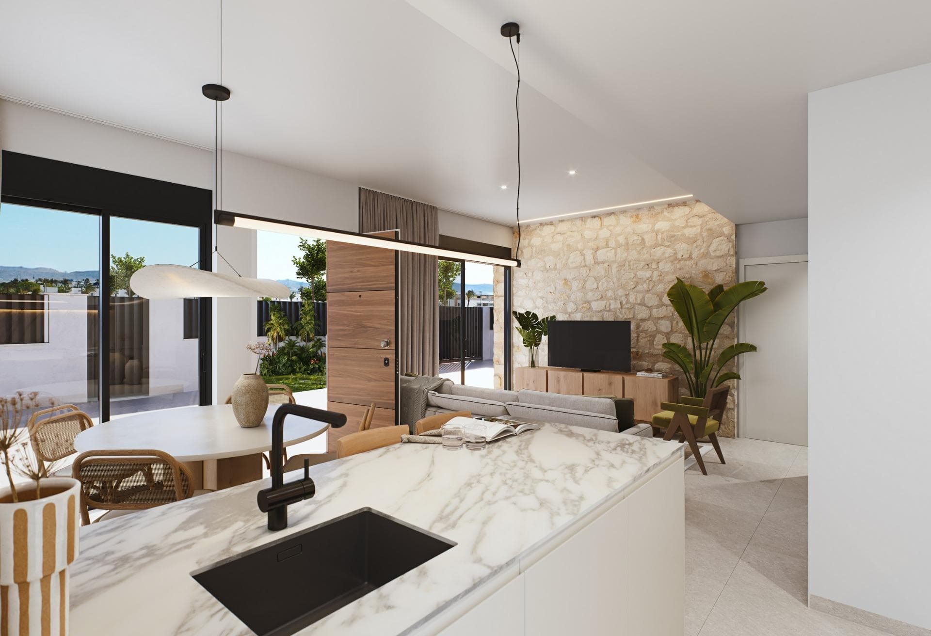 Doppelhaushälfte mit 4 Schlafzimmern und privatem Pool im Santa Rosalia Lake and Life Reso Vorschau 6