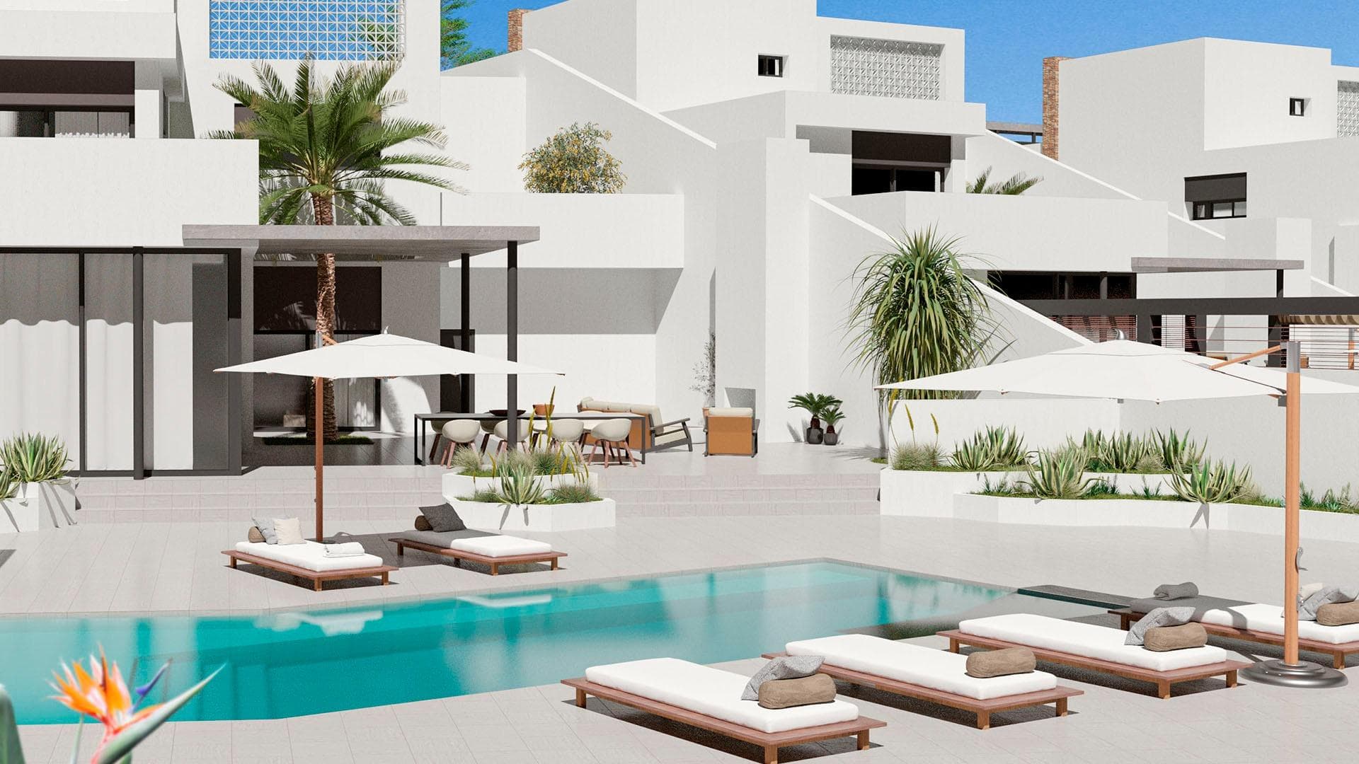 Luxusvilla mit 4 Schlafzimmern und privatem Pool in der Urbanisation La Marina, San Fulgen Vorschau 4