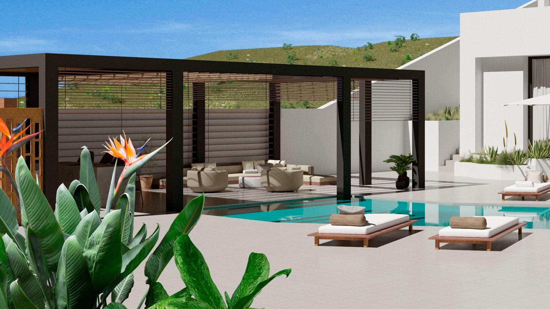 Luxusvilla mit 4 Schlafzimmern und privatem Pool in der Urbanisation La Marina, San Fulgen Vorschau 5