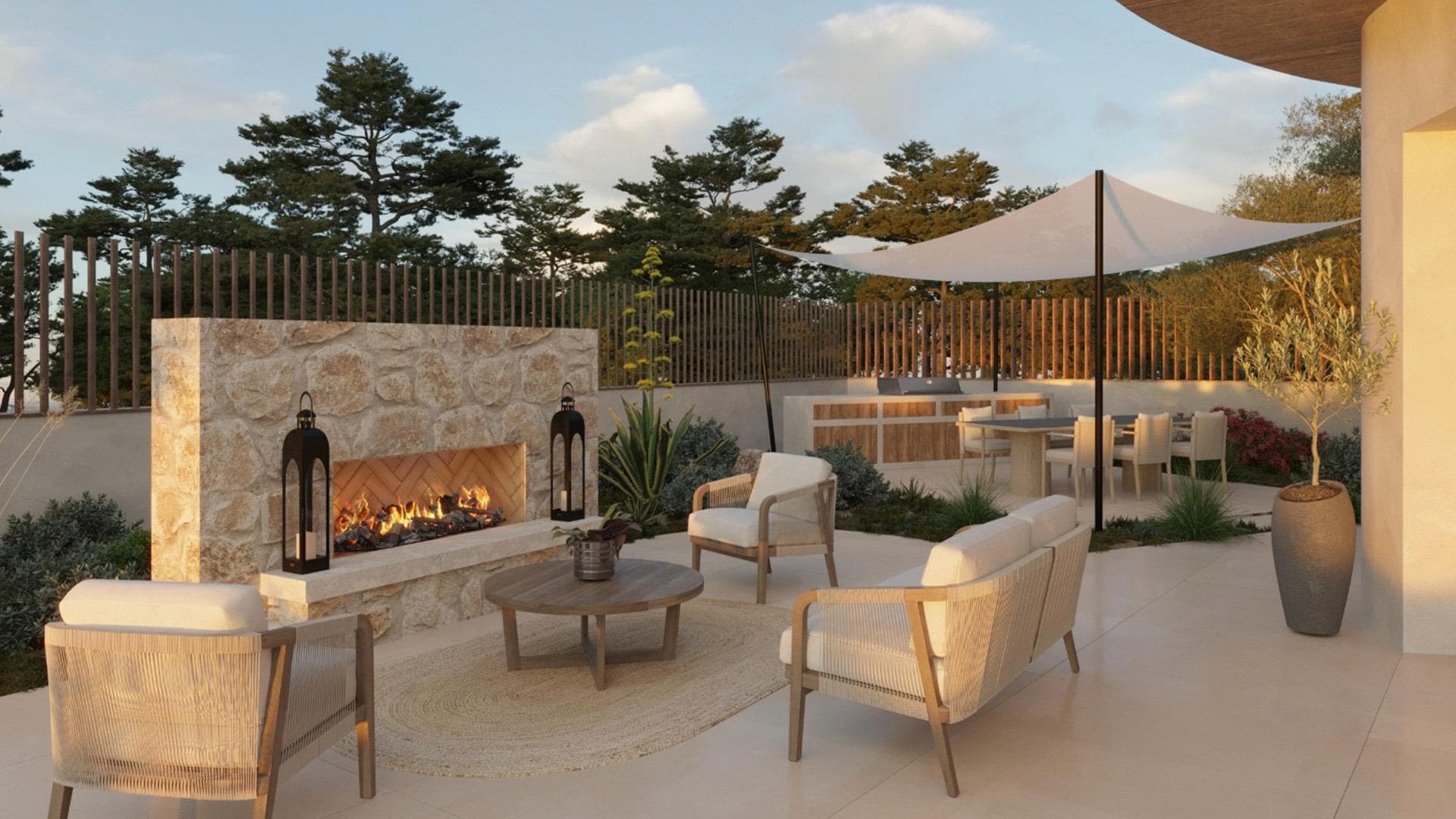 Luxusvilla mit 4 Schlafzimmern auf einer Ebene, mit privatem Pool und Untergeschoss, in de Vorschau 2