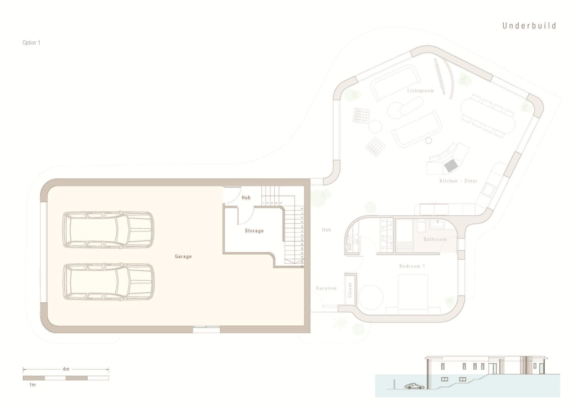 Luxusvilla mit 4 Schlafzimmern auf einer Ebene, mit privatem Pool und Untergeschoss, in de Vorschau 5