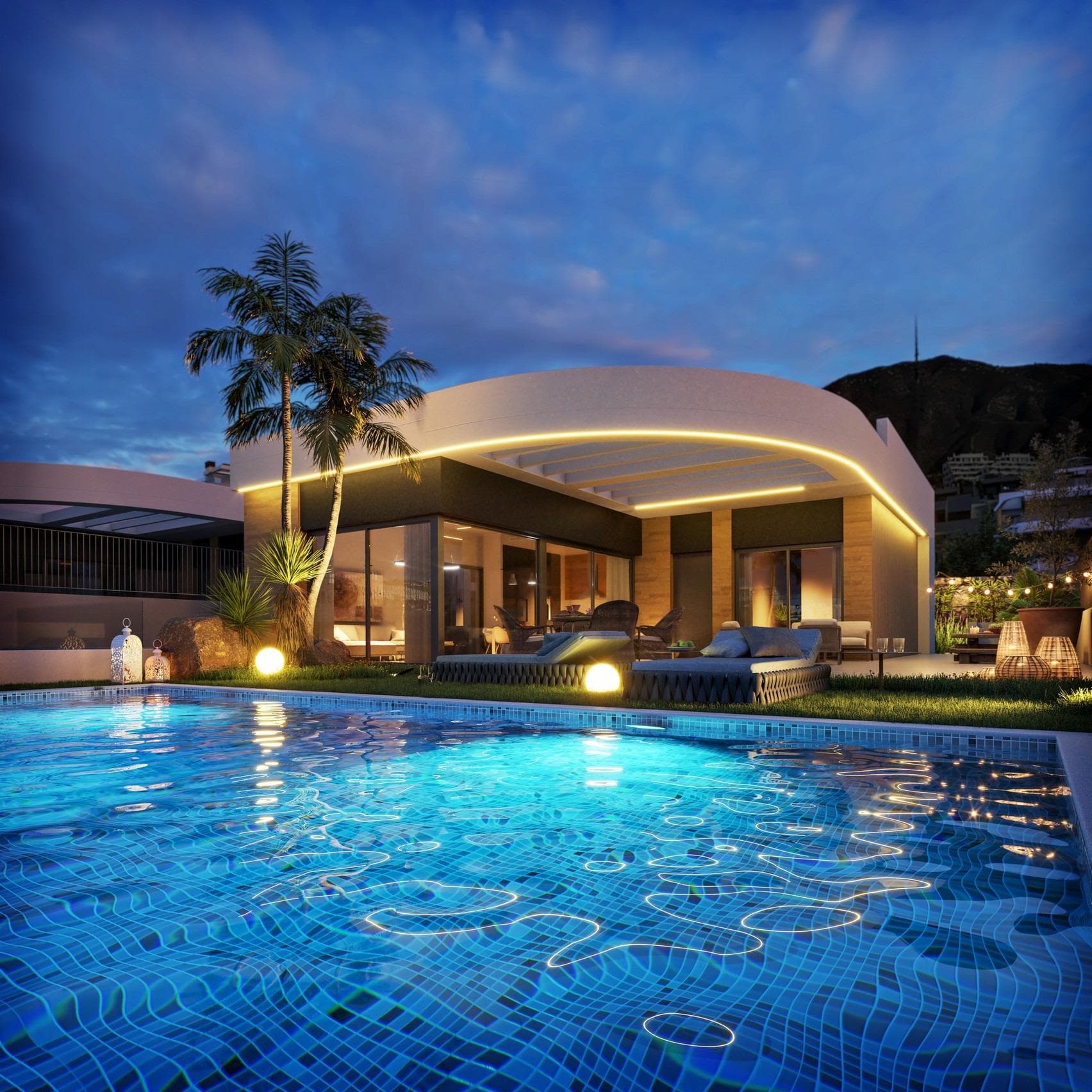 Einstöckige Villa mit 3 Schlafzimmern, Untergeschoss und privilegierter Aussicht zum Verka Vorschau 3