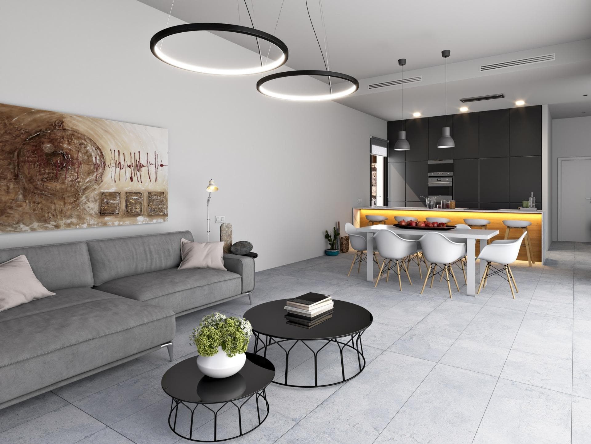 Einstöckige Villa mit 3 Schlafzimmern, Untergeschoss und privilegierter Aussicht zum Verka Vorschau 5