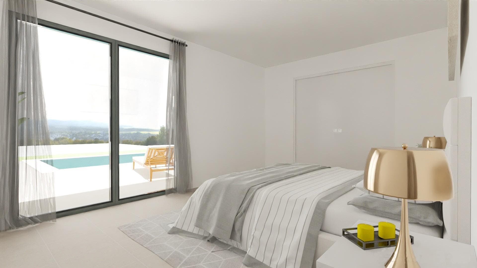 3-Zimmer-Villa auf einer Etage mit privatem Pool in Hondón de las Nieves (Alicante) zu ver Vorschau 4