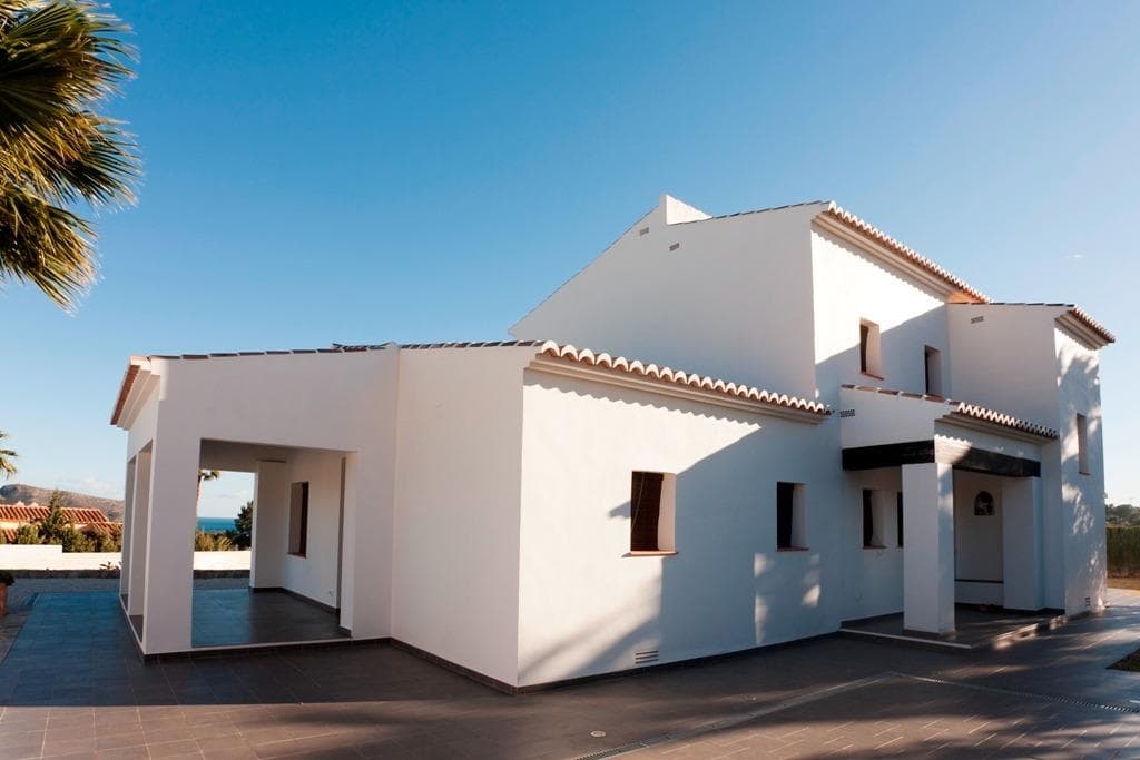 Mediterrane Villa mit 4 Schlafzimmern und Meerblick zum Verkauf in Moraira Elegante Villa  Vorschau 3