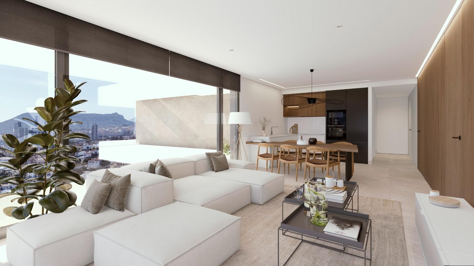 Luxus-Neubauapartment mit 3 Schlafzimmern und Meerblick zum Verkauf in Calpe, Costa Blanca Vorschau 3