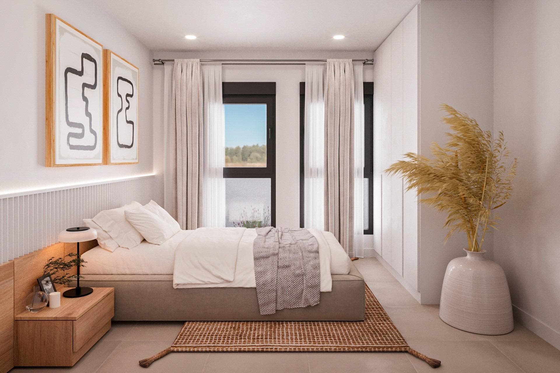 Neubau-Apartment im Obergeschoss mit privatem Solarium in Fuente Álamo (Murcia) Neues Wohn Vorschau 4