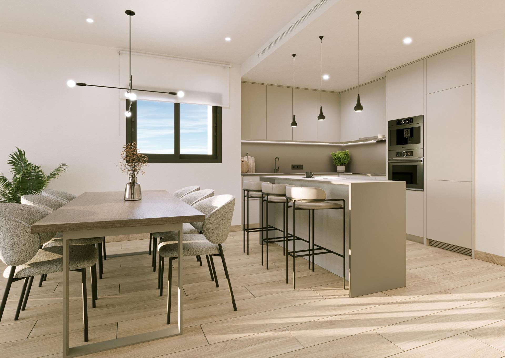 Modernes Penthouse mit 3 Schlafzimmern und privatem Solarium zum Verkauf in La Hoya, Torre Vorschau 4