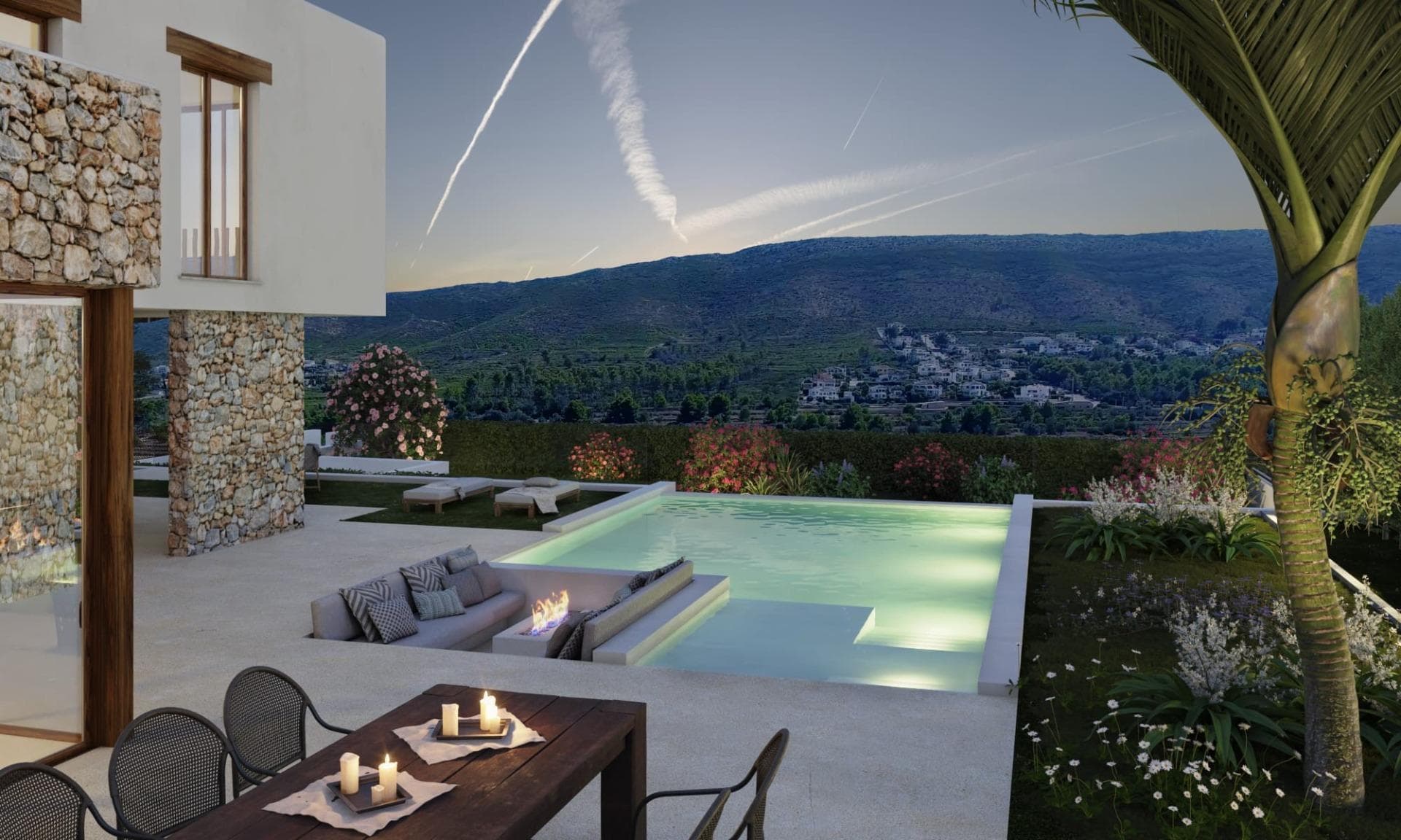 Luxusvilla mit 4 Schlafzimmern und Panoramablick zum Verkauf in Las Laderas, Jávea Exklusi Vorschau 2