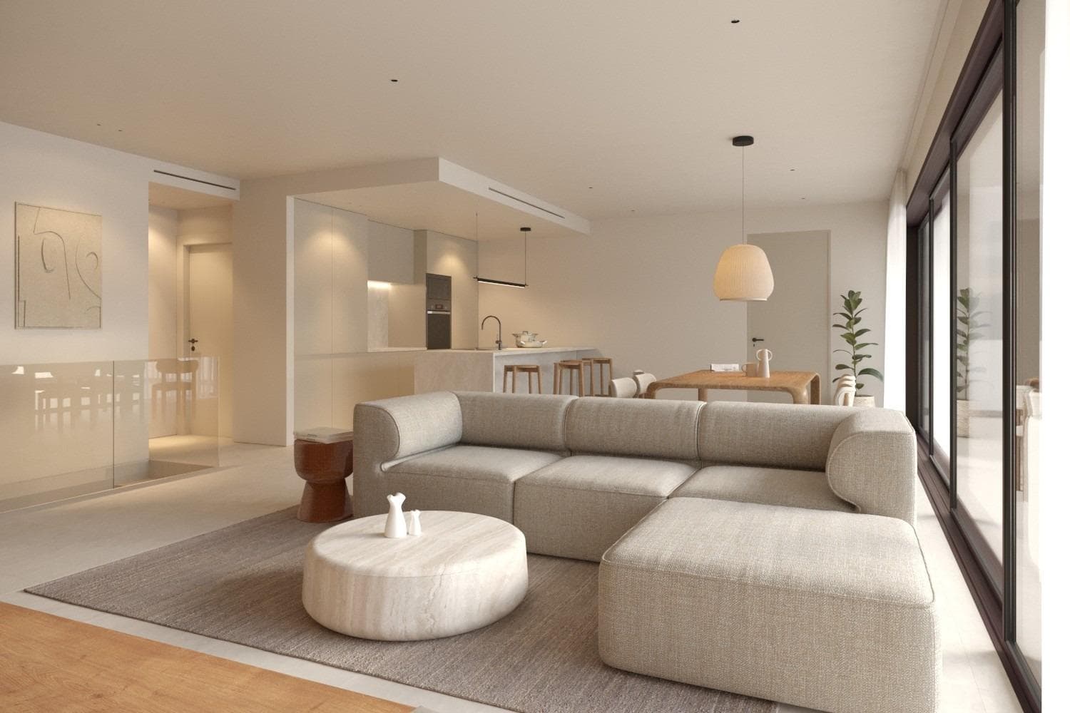 Neu gebautes Eck-Quad-Haus mit 3 Schlafzimmern und privatem Pool in Dolores, Alicante Vorschau 6