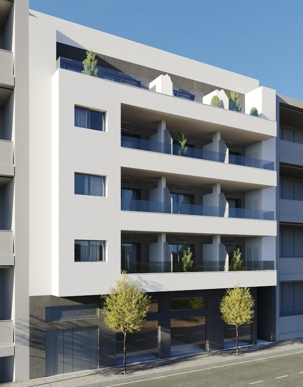 Neubau-Penthouse mit 2 Schlafzimmern, nur 400 m vom Strand entfernt (Torrevieja) Erstklass