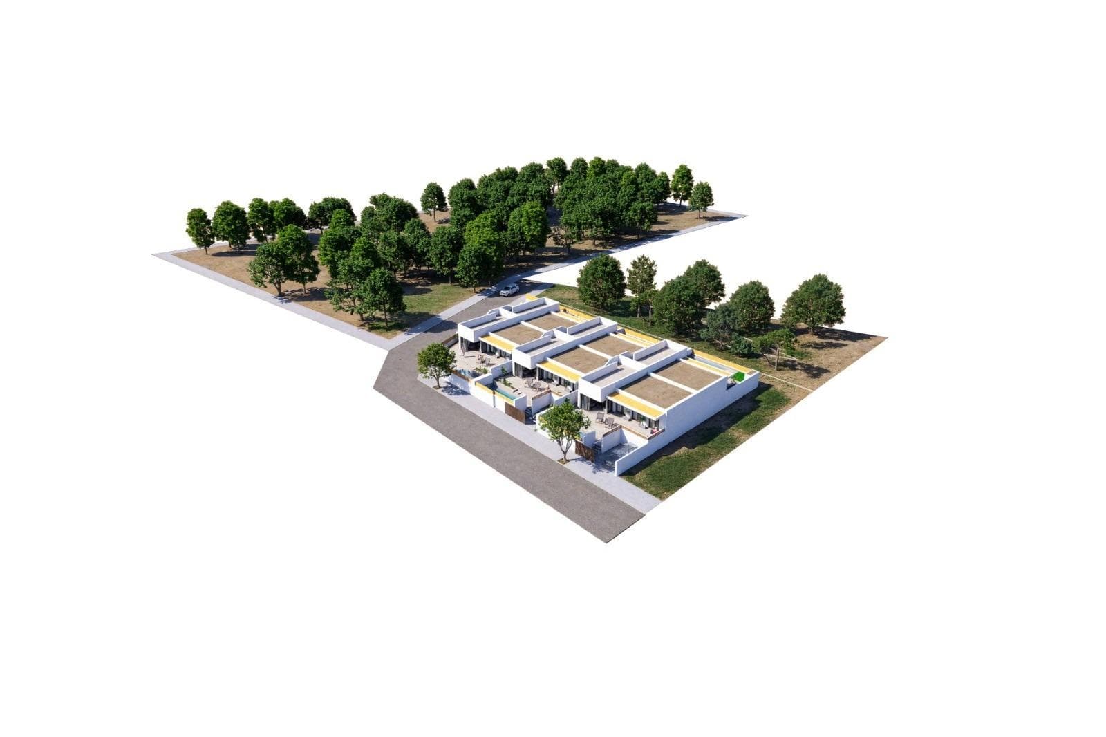 Ibiza-Stil Reihenhausvilla mit 3 Schlafzimmern und privatem Pool zum Verkauf in Dolores, C Vorschau 6