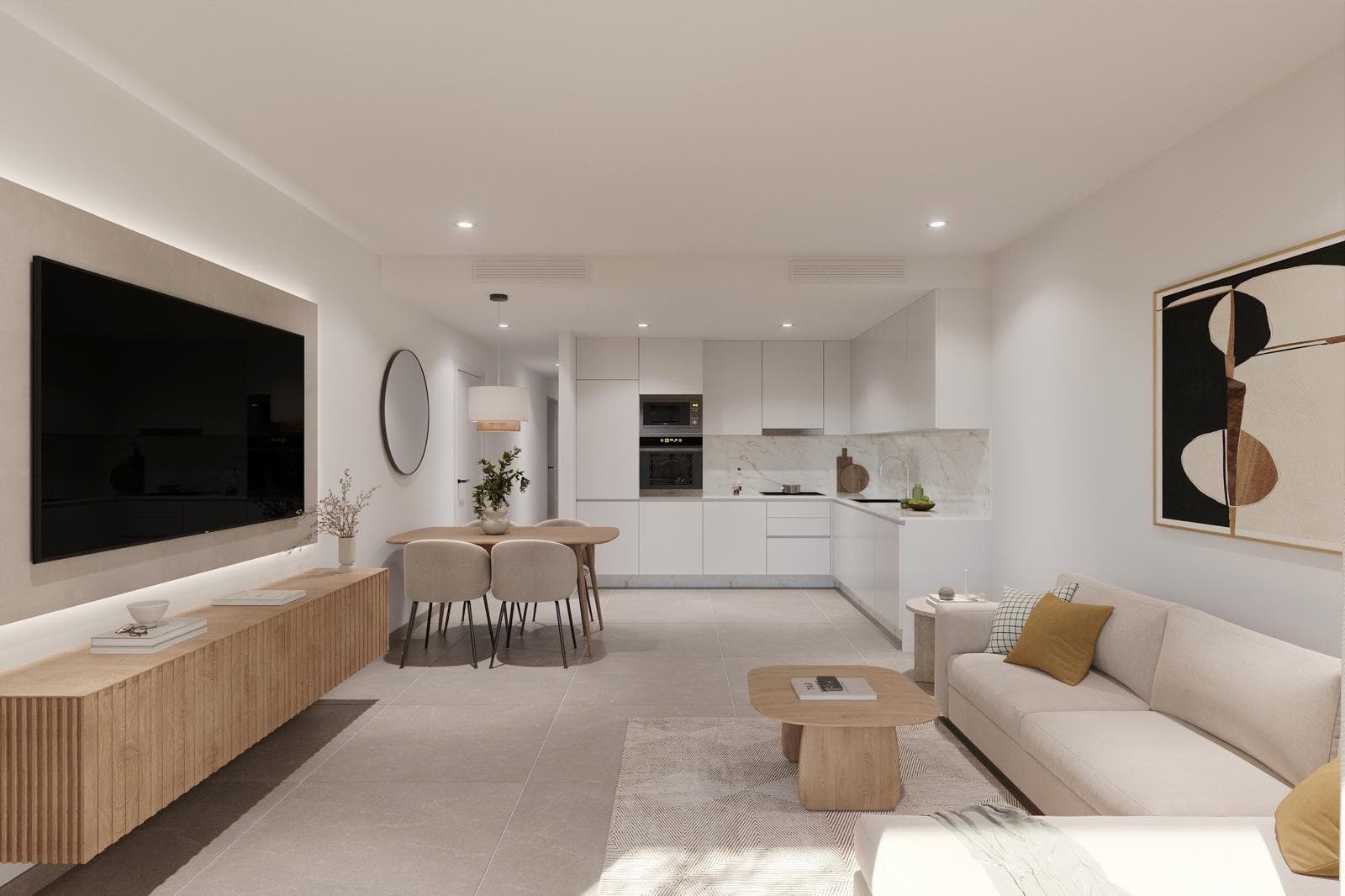 Neubauwohnung mit 3 Schlafzimmern nur wenige Schritte vom Strand entfernt (Torrevieja) Ers Vorschau 3