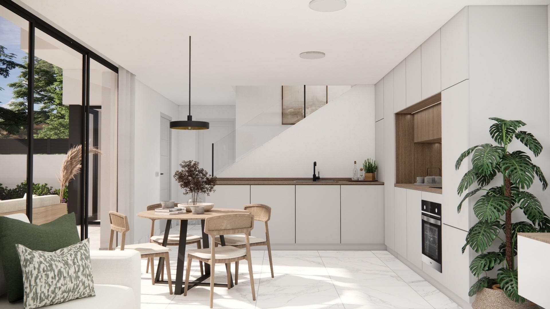 Neubauvilla mit 3 Schlafzimmern zum Verkauf in Los Montesinos Geräumige neue Villen im Her Vorschau 2