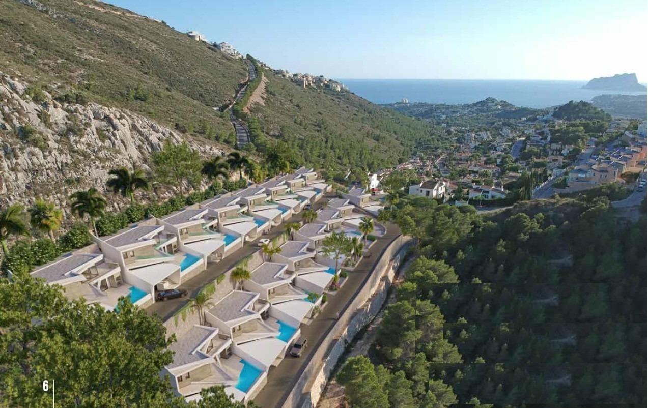 Luxuriöse Neubauvillen mit 3 Schlafzimmern und Meerblick in Benitachell Exklusive Villen i Vorschau 6