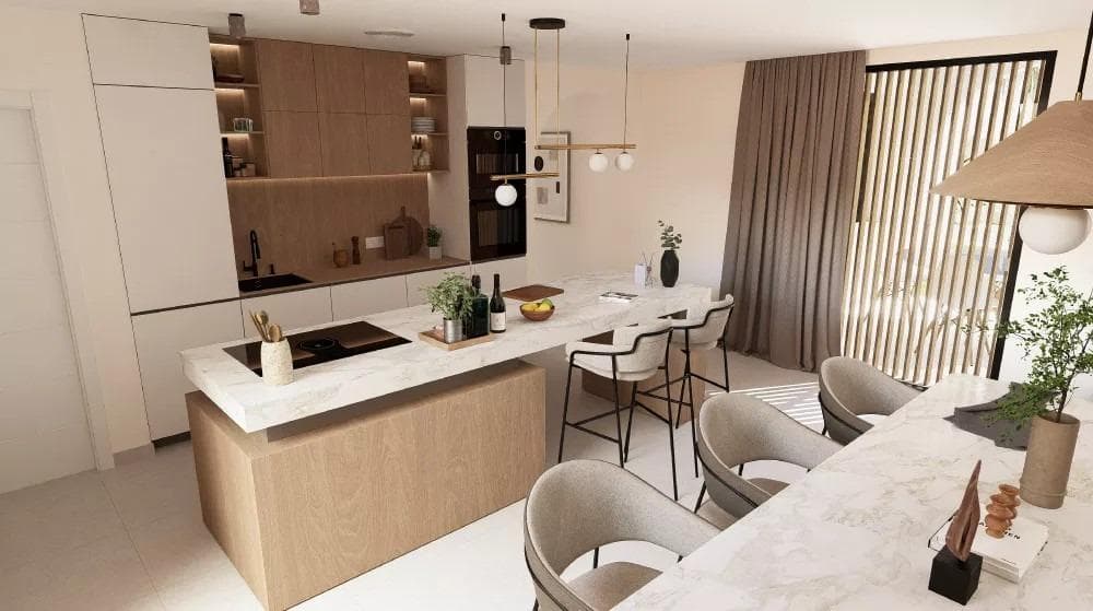 Moderne freistehende Villa auf einer Ebene mit 4 Schlafzimmern und privatem Pool zum Verka Vorschau 4