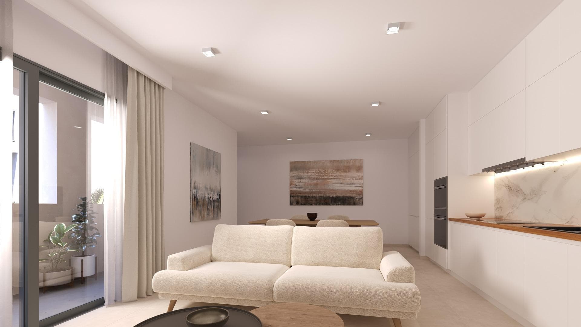 1-Schlafzimmer-Apartment zum Verkauf in San Miguel de Salinas – Alicante Diese Immobilie b Vorschau 3