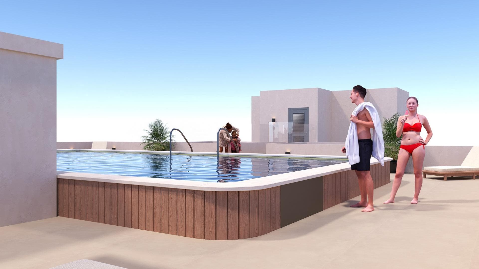 Modernes Penthouse mit 1 Schlafzimmer zum Verkauf in San Miguel de Salinas Vorschau 4