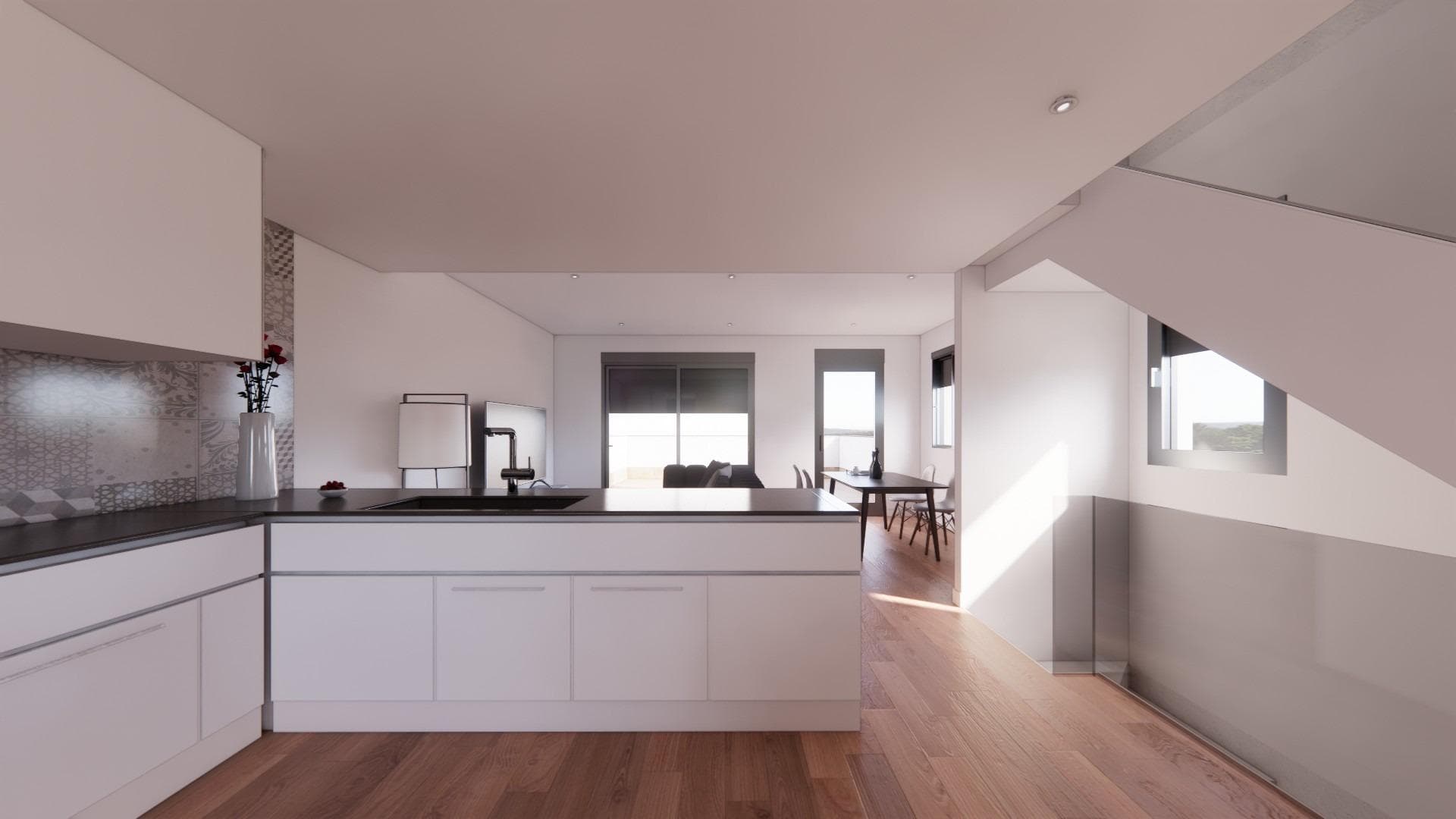 Neubau-Reihenhaus mit 3 Schlafzimmern zum Verkauf in Bigastro Die Immobilie befindet sich  Vorschau 4