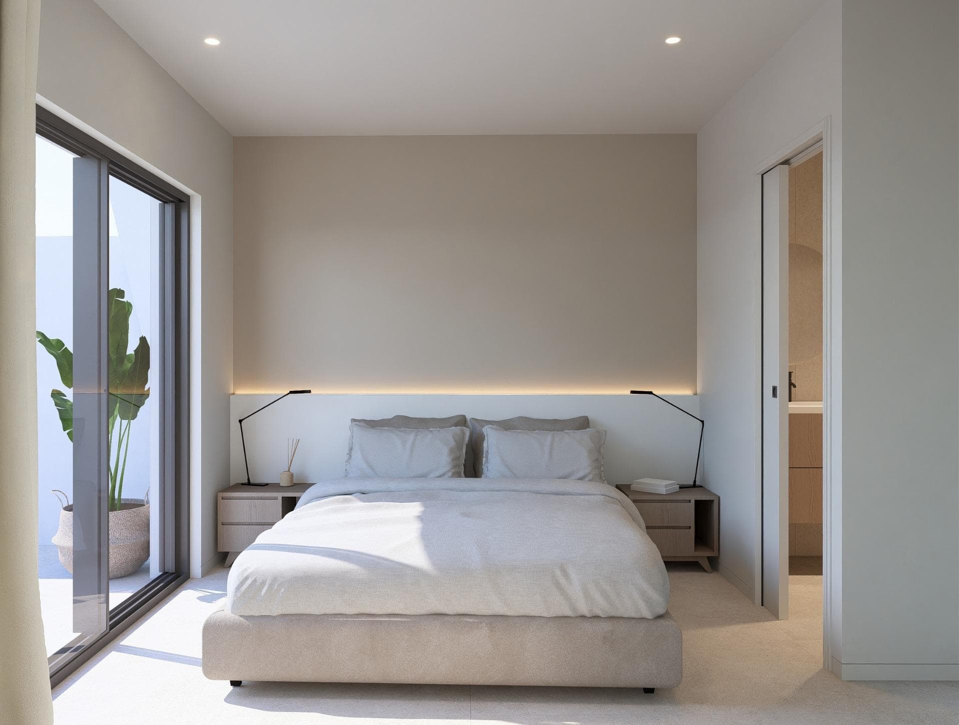 Einstöckige Doppelhaushälfte mit 2 Schlafzimmern, Solarium und privatem Pool zum Verkauf i Vorschau 4