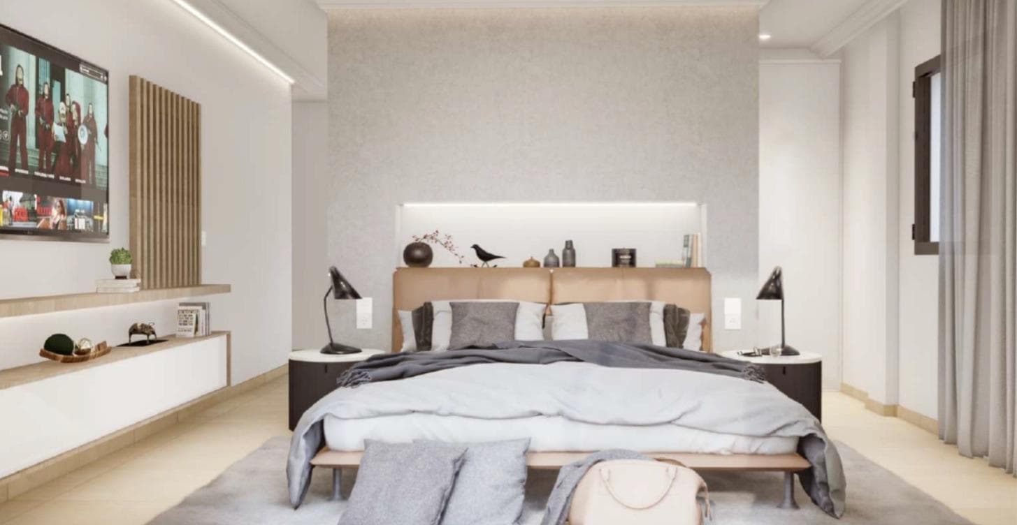 Neubauvilla mit 3 Schlafzimmern und privatem Pool zum Verkauf in San Juan de Alicante Exkl Vorschau 5