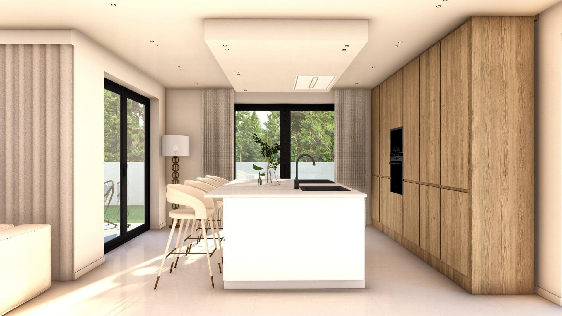 Exklusive einstöckige Villa mit 4 Schlafzimmern und privatem Pool in Finestrat Vorschau 6