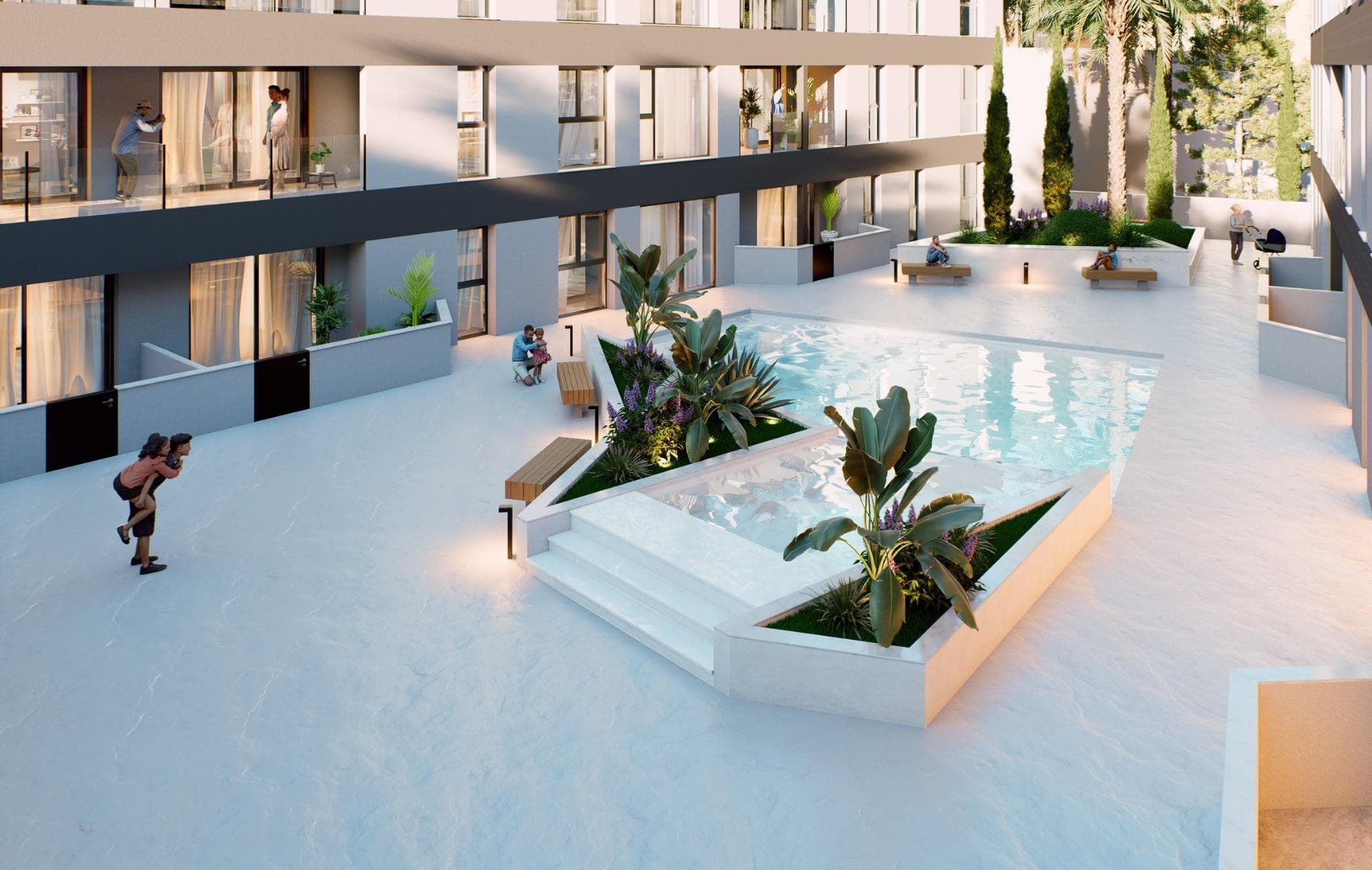 Neubau-Penthouse mit 2 Schlafzimmern, 500 Meter vom Strand entfernt, zu verkaufen (San Ped Vorschau 3