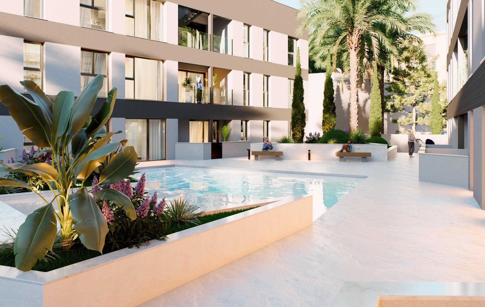 Neubau-Penthouse mit 2 Schlafzimmern, 500 Meter vom Strand entfernt, zu verkaufen (San Ped Vorschau 6