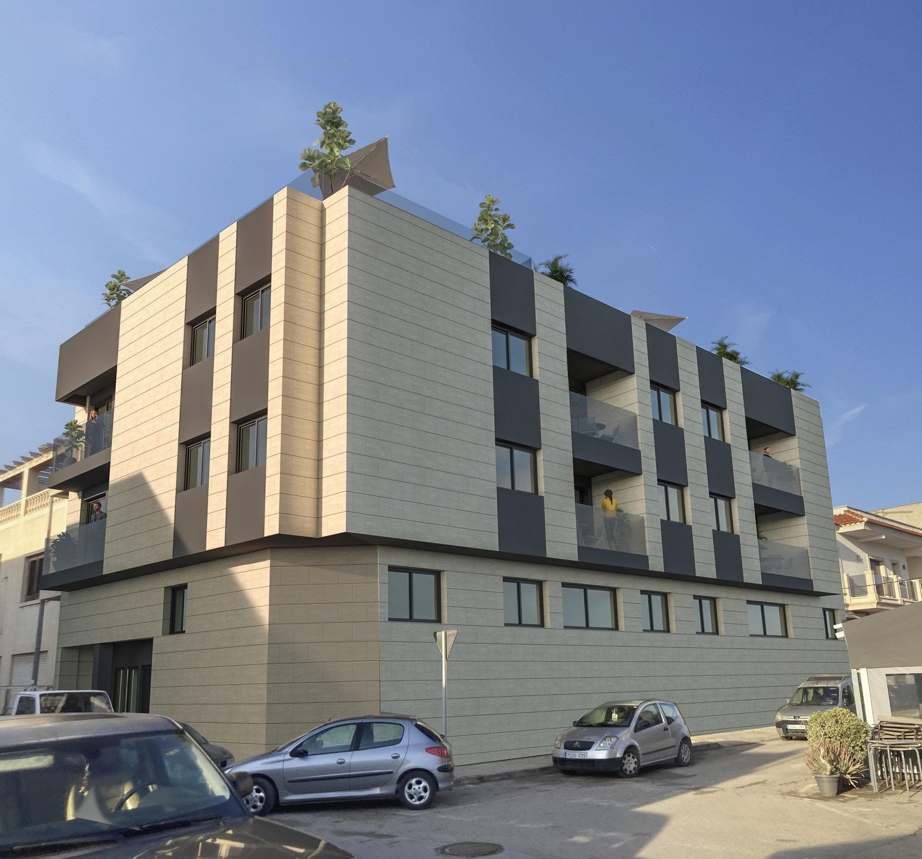 Neues Penthouse mit 3 Schlafzimmern und Gemeinschaftspool zu verkaufen in Catral (Alicante Vorschau 6