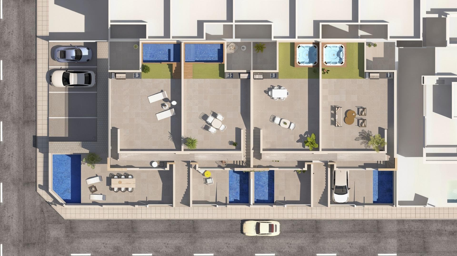 Moderner Bungalow im Erdgeschoss mit 2 Schlafzimmern und Garten zu verkaufen, nahe dem Str Vorschau 6