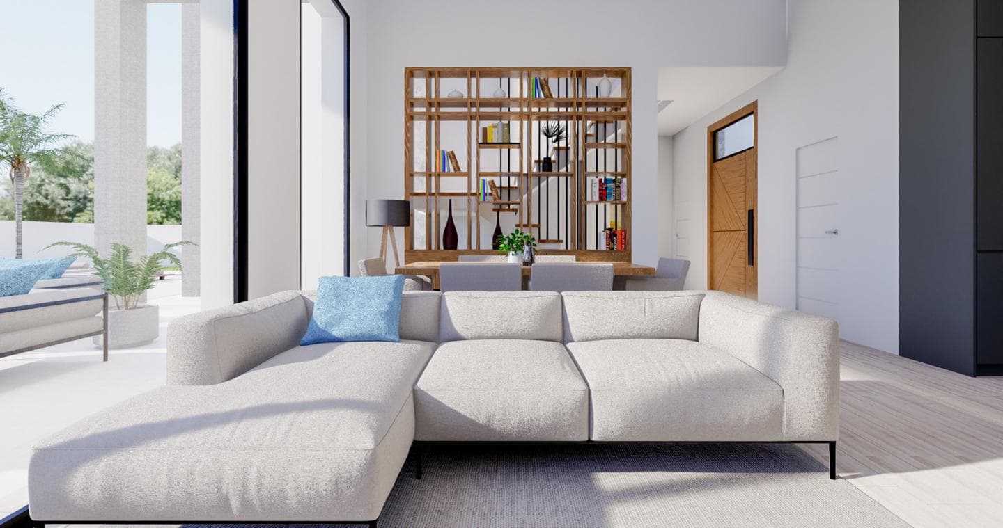 Wunderschöne Villa mit 3 Schlafzimmern, privatem Pool und Meerblick in Finestrat Luxusvill Vorschau 4