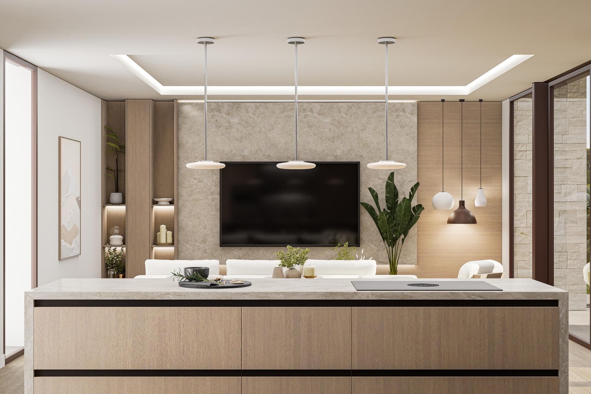 Neubauvilla mit 3 Schlafzimmern und privatem Pool in natürlicher Umgebung – Pinoso (Alican Vorschau 4